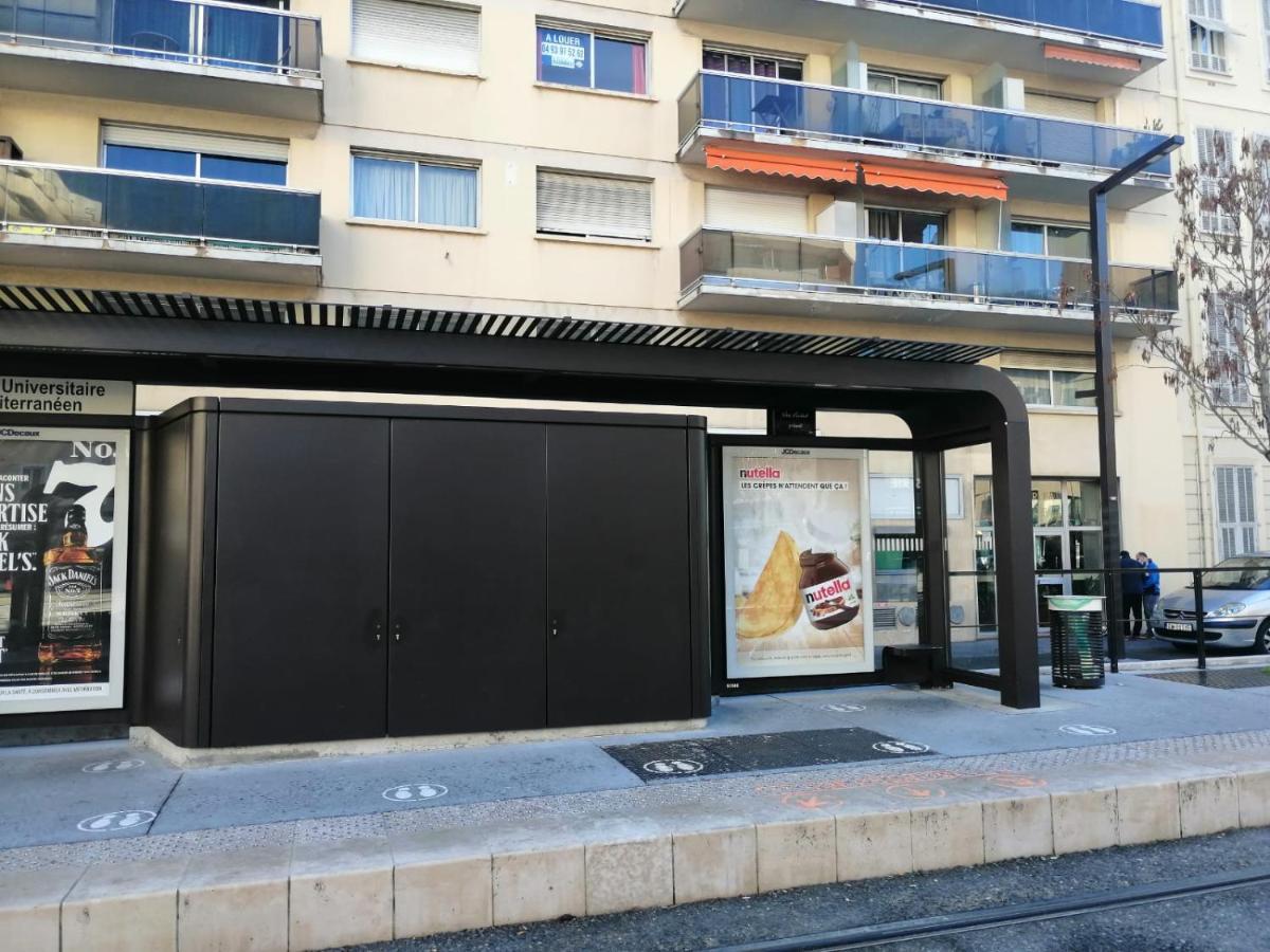 Cosy Studio 200 M From Nice Beach & Promenade Des Anglais Leilighet Eksteriør bilde